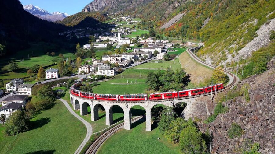 From Milan: Bernina Express Train and St. Moritz Tour by Bus - What the $113 price really covers