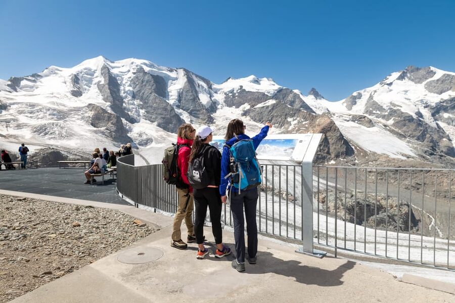 From Milan: Bernina Red Train & Lunch with Mountain Views - From Milan to the high Alps in one long day