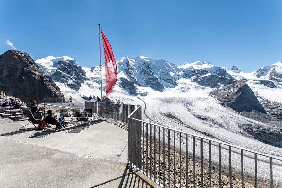 From Milan: Bernina Red Train & Lunch with Mountain Views - The coach ride through northern Italy and toward St. Moritz