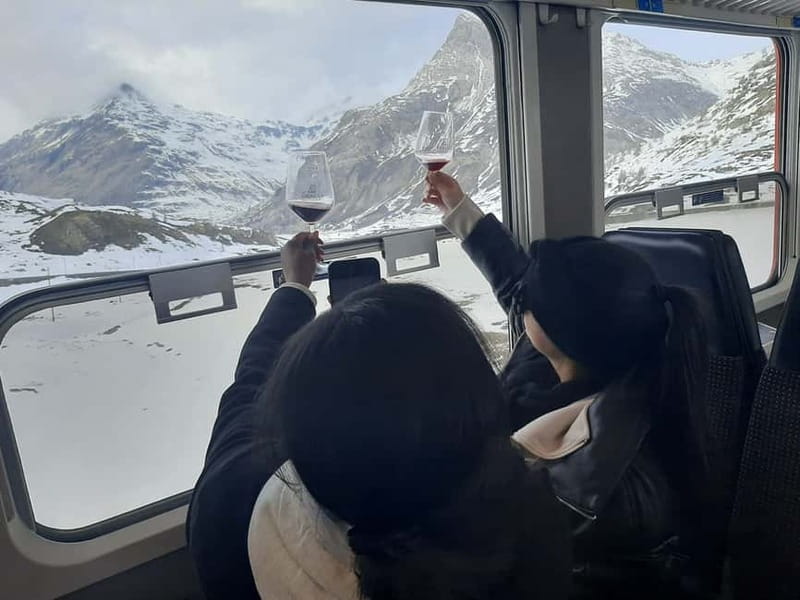 From Milan: Scenic Alps Day Trip with Bernina Train Ride - Meeting at Milan Central Station