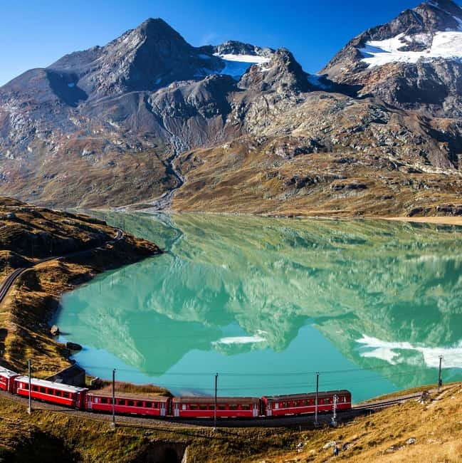 From Milan: Scenic Alps Day Trip with Bernina Train Ride - Through the Valtellina Valley