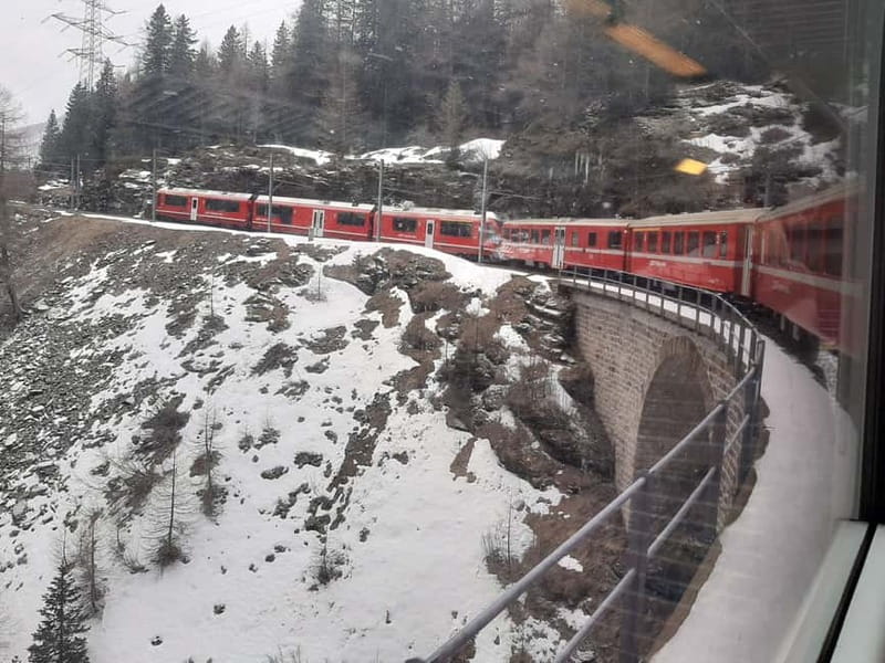 From Milan: Scenic Alps Day Trip with Bernina Train Ride - Lake Como comes first