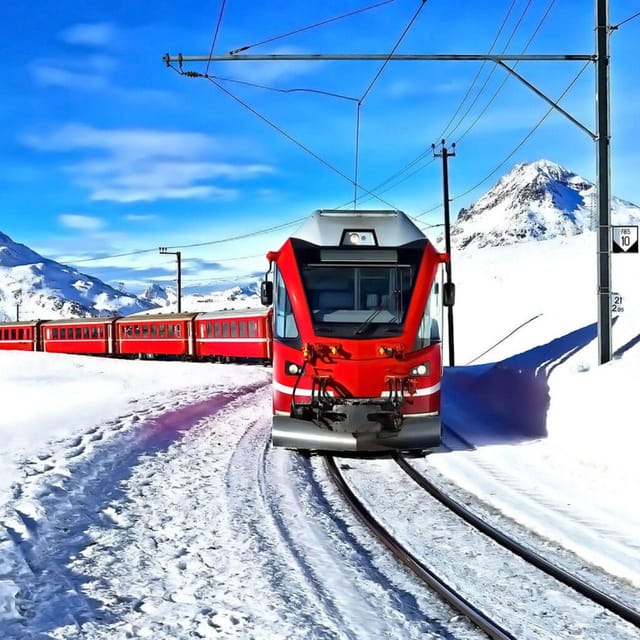 From Milan: St. Moritz Day Tour by Bernina Train - Tirano and the change to the Bernina train