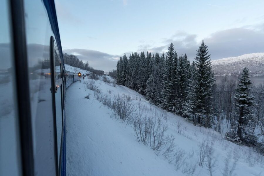 From Narvik: Roundtrip Arctic Train Ride on Ofoten Railway - Bjørnfjell, the last stop before Sweden