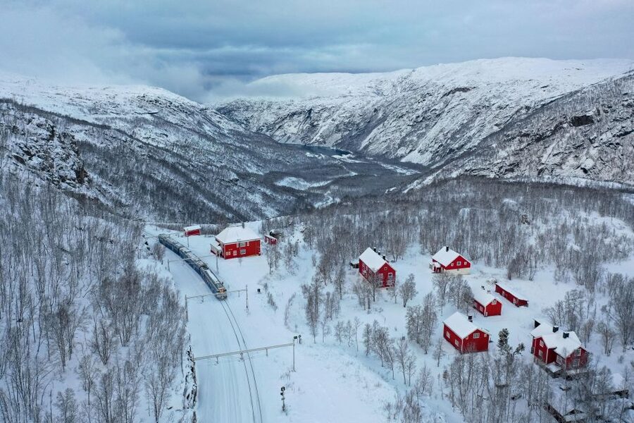 From Narvik: Roundtrip Arctic Train Ride on Ofoten Railway - Iron ore, Narvik, and the Battle of Narvik