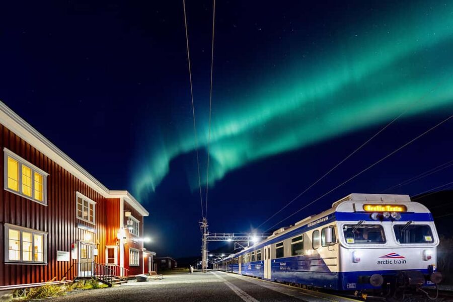 From Narvik: The Northern Lights Arctic Train Guided Tour - Riding the Ofoten Railway out of Narvik