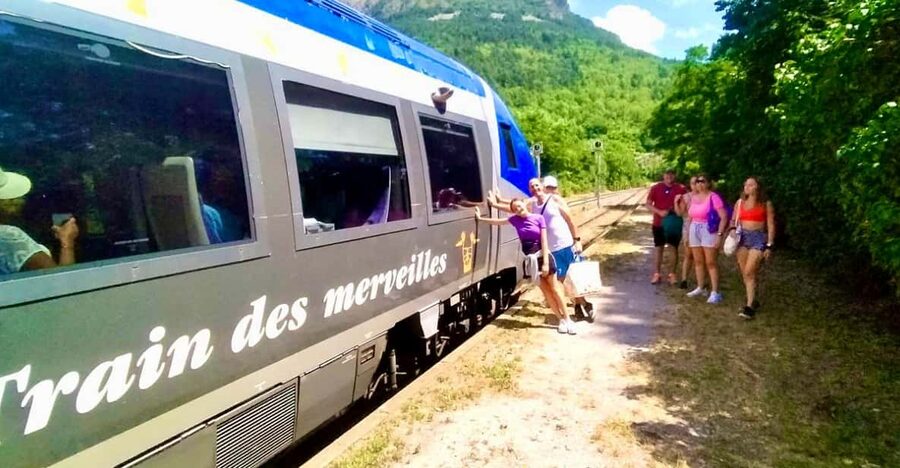 From Nice: Historic Train Ride & Alps Villages - The 7:30 train departure from Nice