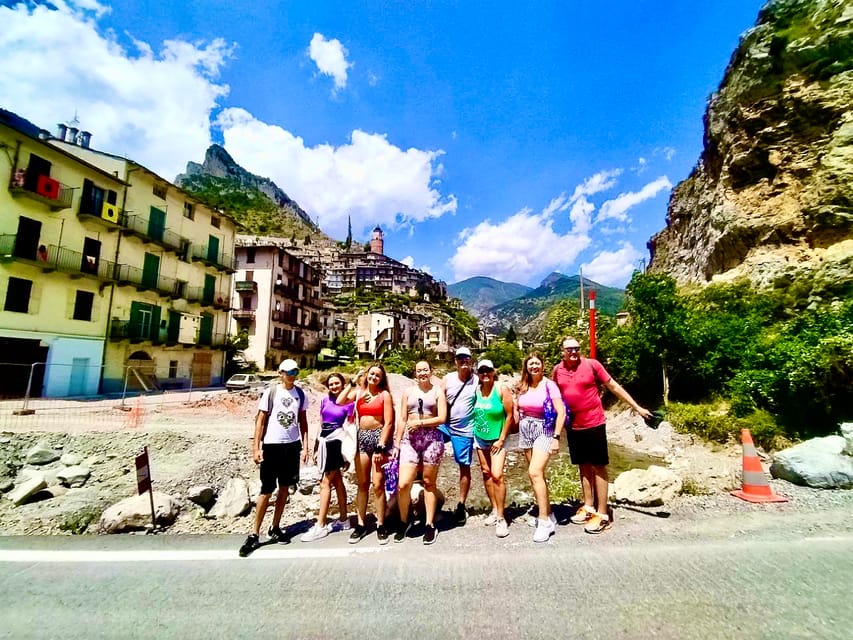 From Nice: Historic Train Ride & Alps Villages - The first village: walls, Baroque art, and a royal fortress