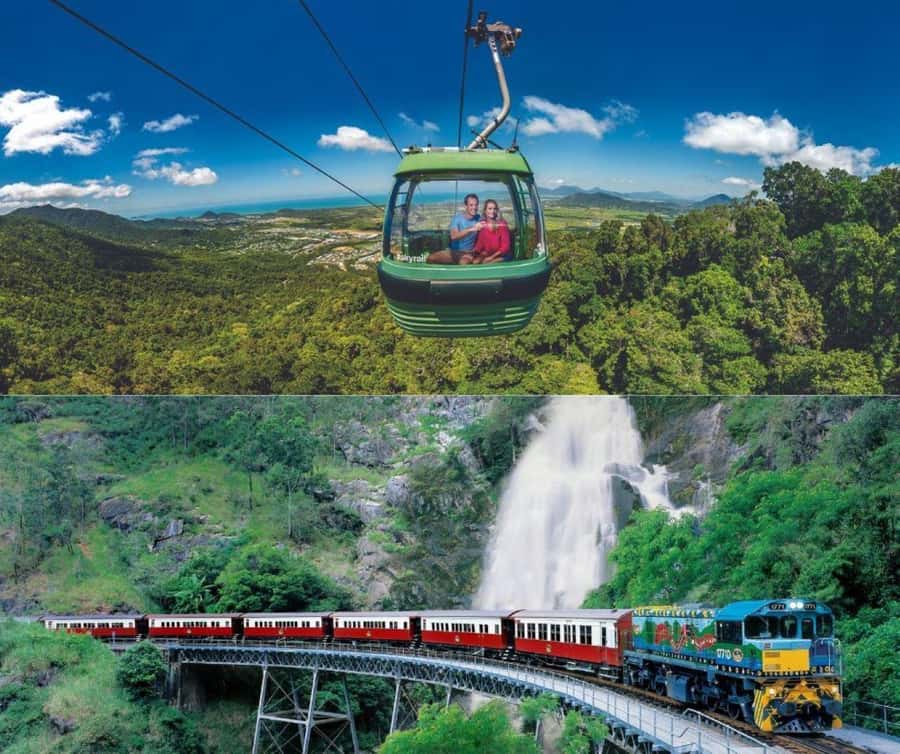 From Port Douglas: Kuranda Tour with Skyrail & Scenic Train - Kuranda Village: Markets, Lunch, and Optional Animal Parks