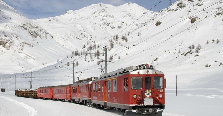 From Saint Moritz: Bernina Red Train with Winery Tasting - Key points to know before you book