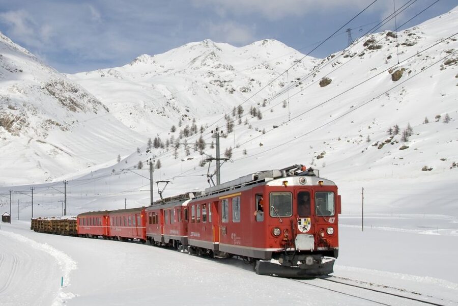 From Saint Moritz: Bernina Red Train with Winery Tasting - Arriving in Tirano at the right pace