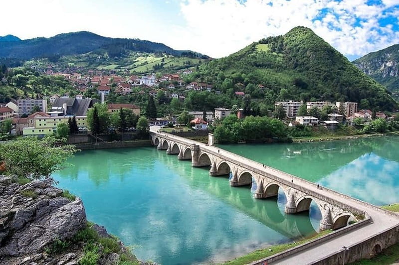 From Sarajevo: Višegrad, Andrićgrad, Šargan Train, Drvengrad - Višegrad and the bridge over the Drina