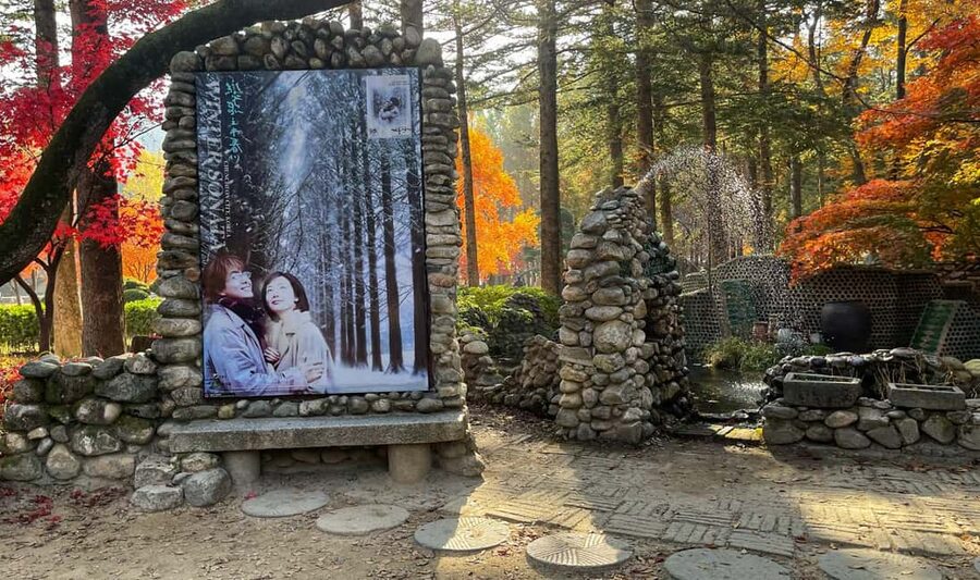 From Seoul: Nami Island, K-drama Garden & Rail Bike Day Tour - Nami Island and its K-drama atmosphere