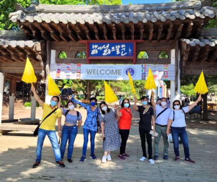 From Seoul: Nami Island, K-drama Garden & Rail Bike Day Tour - Gangchon Rail Bike beside the Bukhan River