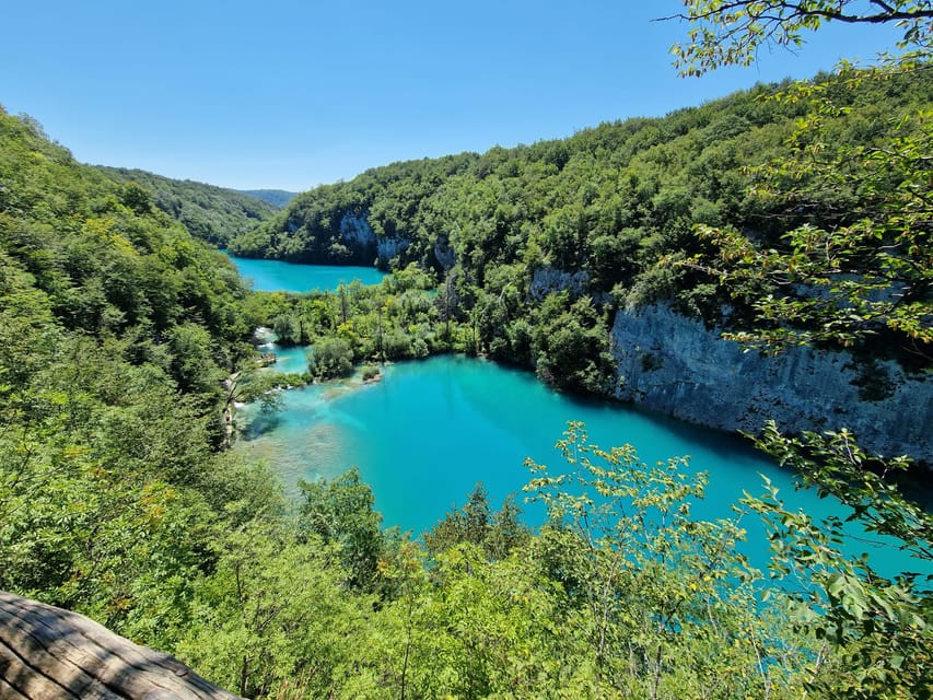 From Zadar: Plitvice Lakes Guided Tour with Boat & Train - The electric boat across Lake Kozjak