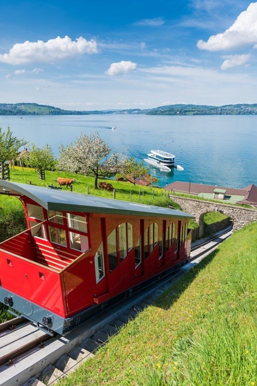 From Zurich: Funicular to Mt. Bürgenstock & Lake Lucerne - From Zurich to Lucerne by comfortable coach