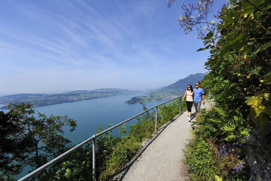From Zurich: Funicular to Mt. Bürgenstock & Lake Lucerne - How the partly guided format works