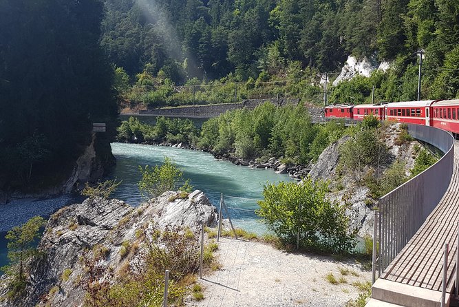 Glacier Express Panoramic Train Round Trip in one Day Private Tour from Basel - Through the Furka tunnel and Goms Valley
