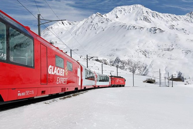 Glacier Express Panoramic Train Round Trip in one Day Private Tour from Basel - The Glacier Express from Chur to the Rhine Gorge