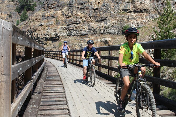 Guided Bike Tour on Historical Kettle Valley Railway at Myra Canyon & Wine Tour - Practical details that can affect your decision