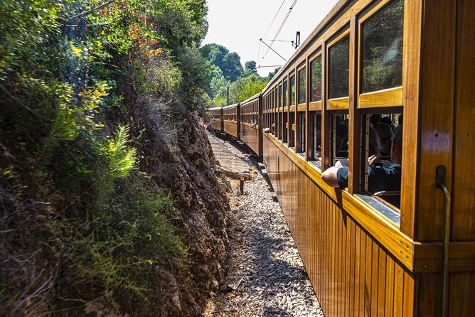 Half Day Guided Tour in Soller Train and Tram - Leaving Palma on the century-old train