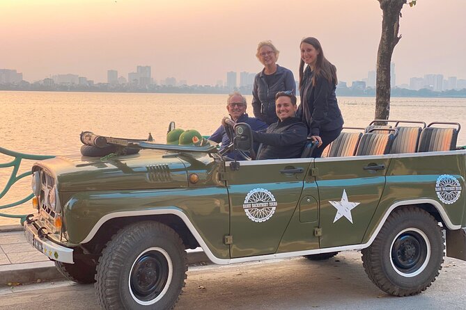 Hanoi Jeep Tour: Red River Countryside+ Backstreet+ Train-street - Hidden Gem Café and the meal that finishes the ride