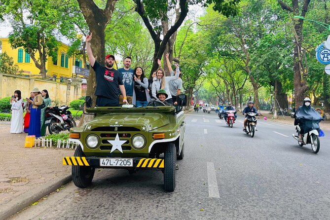 Hanoi Jeep Tour: Red River Countryside+ Backstreet+ Train-street - Leaving the Old Quarter for the Red River