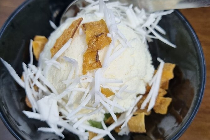 Hanoi Walking Street Food Tour with Train-Street Visit - Bun cha, spring rolls, and the first proper meal