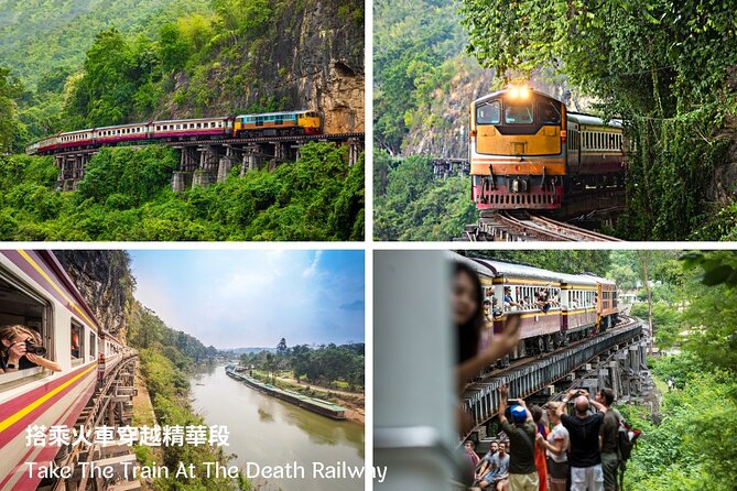 Historic Kanchanaburi:Train, Boat, Skywalk from Bangkok(No Lunch) - A meal stop with a practical catch