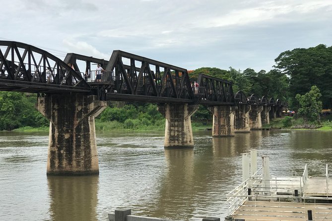 Historic Kanchanaburi: Train, Boat & Skywalk + Lunch From Bangkok - Riding the Death Railway at Tham Kra Sae