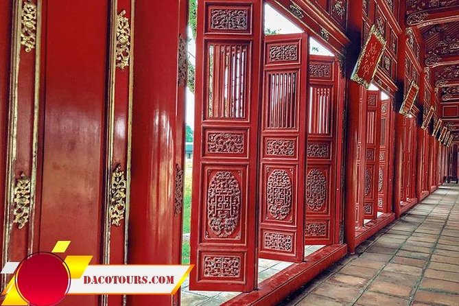 Hue Citadel tour by authentic Train via Hai Van Pass from Da Nang - Thai Hoa Palace and the newly restored Kien Trung Palace