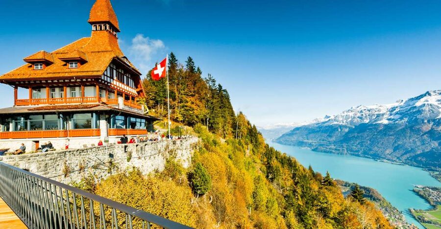 Interlaken: Funicular Ticket to Harder Kulm - Harder Kulm at 1,322 meters