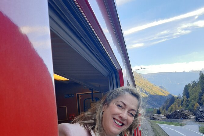 Intimate Small-Group Bernina UNESCO Scenic Train on Swiss Alps - Tirano: lunch, stairs, and the start of the main event
