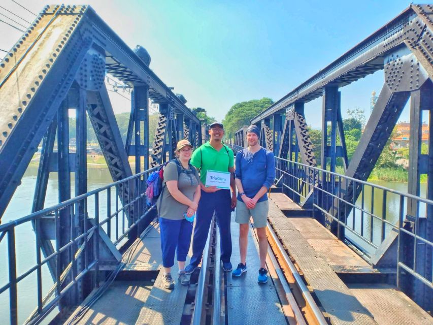 Kanchanaburi: Erawan Waterfall & Train Full-Day Tour - Ending at the Bridge on the River Kwai