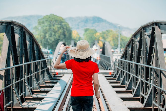 Kanchanaburi River Kwai & Death Railway Small Group tour - Walking across the Bridge over the River Kwai