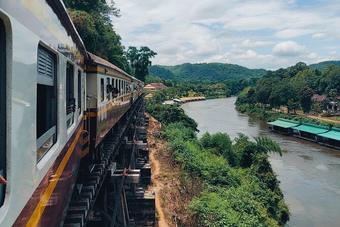 Kanchanaburi Tour: Erawan Waterfall and Death Railway - Three hours at Erawan Waterfall