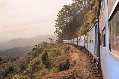 Kandy to Ella train ride on (Train No: 1005 “Podi Menike”)