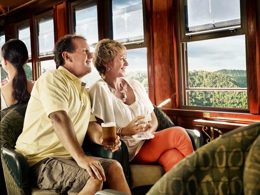 Kuranda, Skyrail & Gold Class Train from Cairns - Skyrail first, Kuranda Scenic Rail home