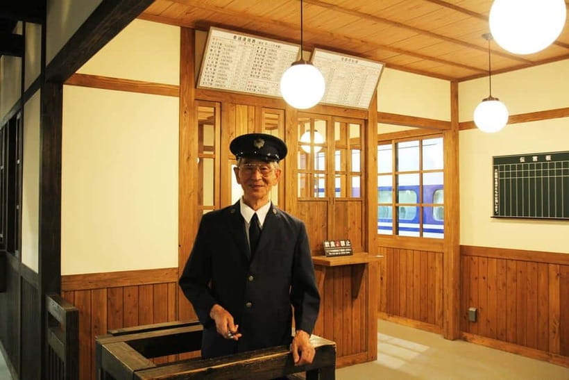 Kyoto Railway Museum Admission Ticket - The steam locomotive ride adds real movement
