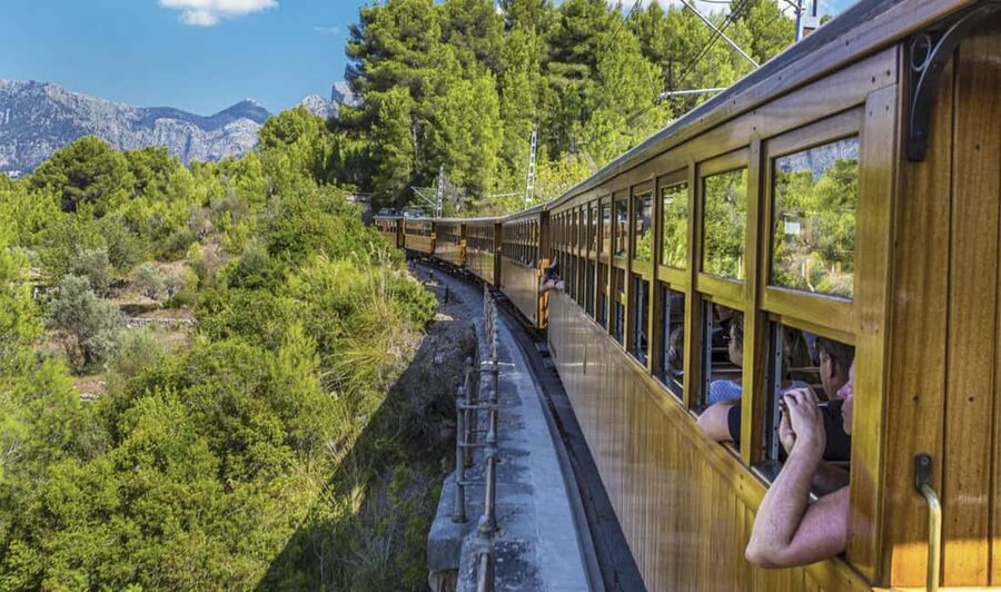 Mallorca Island Tour with Boat, Train, Tram and Bus - A full day on Mallorca’s mountain route