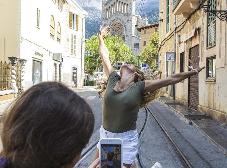 Mallorca Island Tour with Boat, Train, Tram and Bus - A short tram ride into Sóller