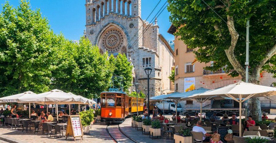 Mallorca: Island Tour with Boat, Tram & Train from the South - Lluc Monastery and the high mountain route