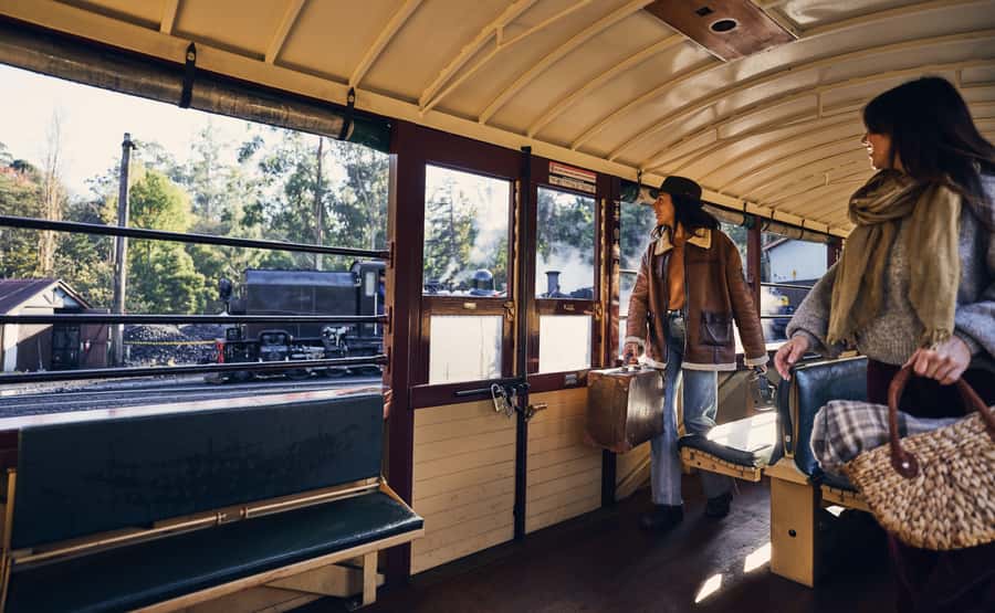 Melbourne: Puffing Billy Railway & Penguin Parade Day Tour - Waiting for the little penguins at Summerland Beach