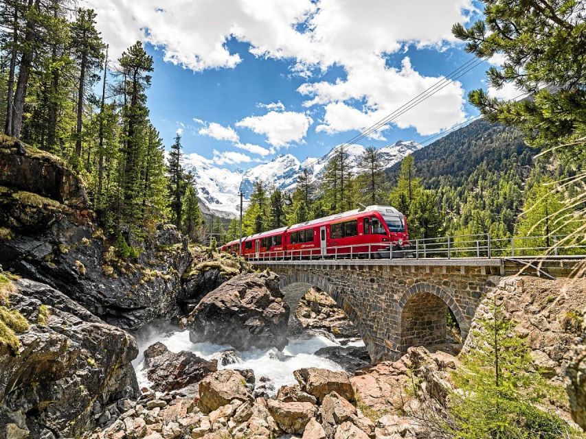 Milan to St. Moritz: Scenic Bernina Train Tour with Guide - Key points to know before booking