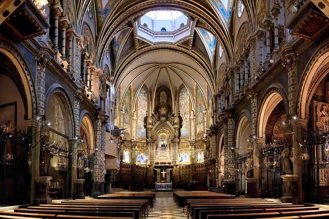 Montserrat with Cog-Wheel Train & Black Madonna Priority Access - The monastery, basilica, and Catalan story