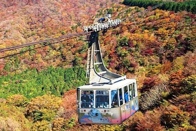 Mt Fuji & Hakone Cruise, Drum Show Bullet Train 1 Day from Tokyo - The Komagatake Ropeway and mountaintop shrine