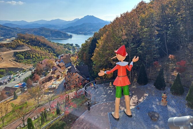 Nami Island Trip with Petite France & Italian Village and Gangchon Rail Bike - Pinocchio and Da Vinci Italian Village