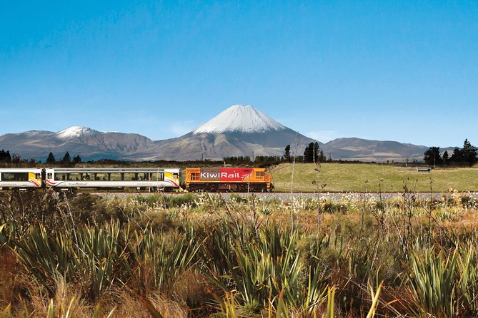 Northern Explorer Train Journey from Auckland to Wellington - Auckland departure and the long run south
