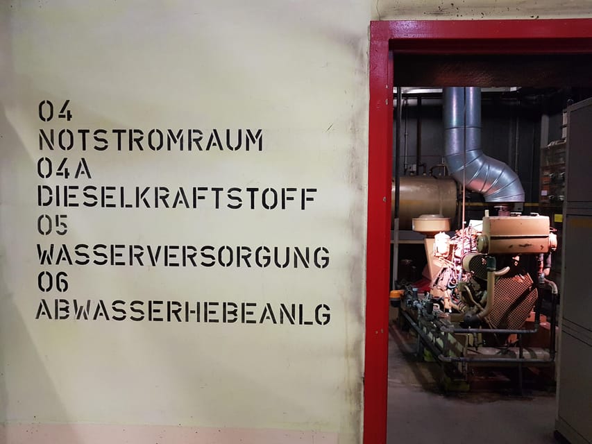 Nuremberg: Nuclear Bunker in Main Railway Station - What you see during the 75-minute route