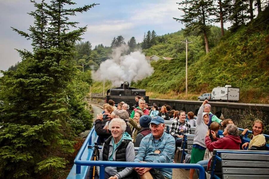 Oregon Coast: Scenic Railroad Excursion Along Coastline - A short historic ride through Tillamook Bay
